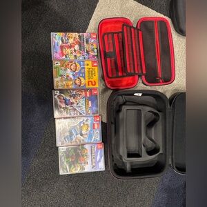 Nintendo Switch Game Bundle with Carrying Case’s